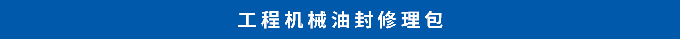 工程機(jī)械油封修理包